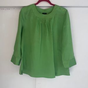 Green Talbots Blouse